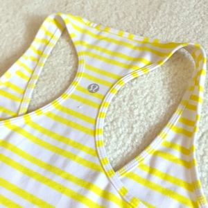 🌿EUC Cute LULULEMON racerback tank top 🍋